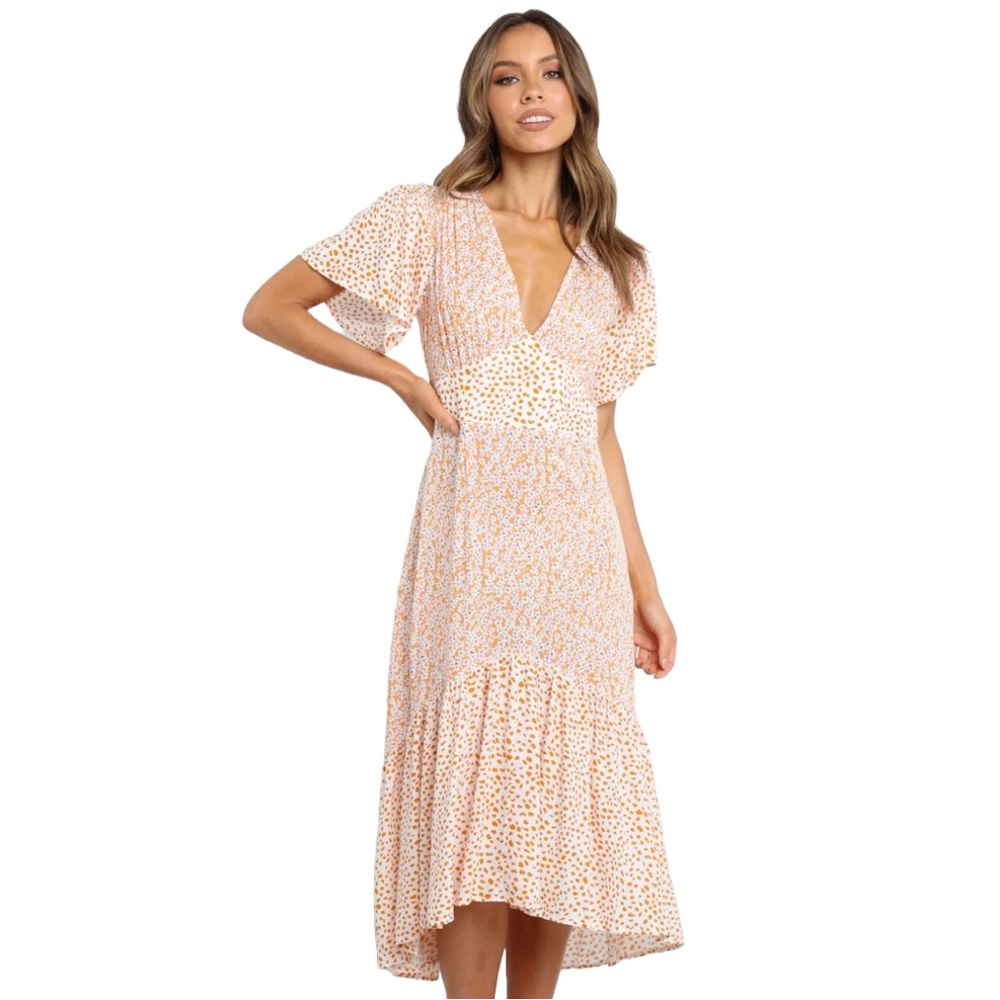 Petal & Pup floral midi dress